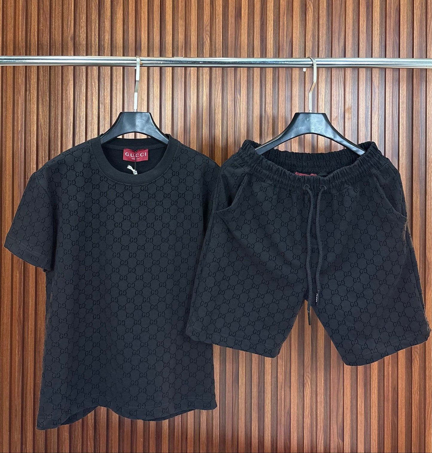 Conjunto de camisa y short GUCCI