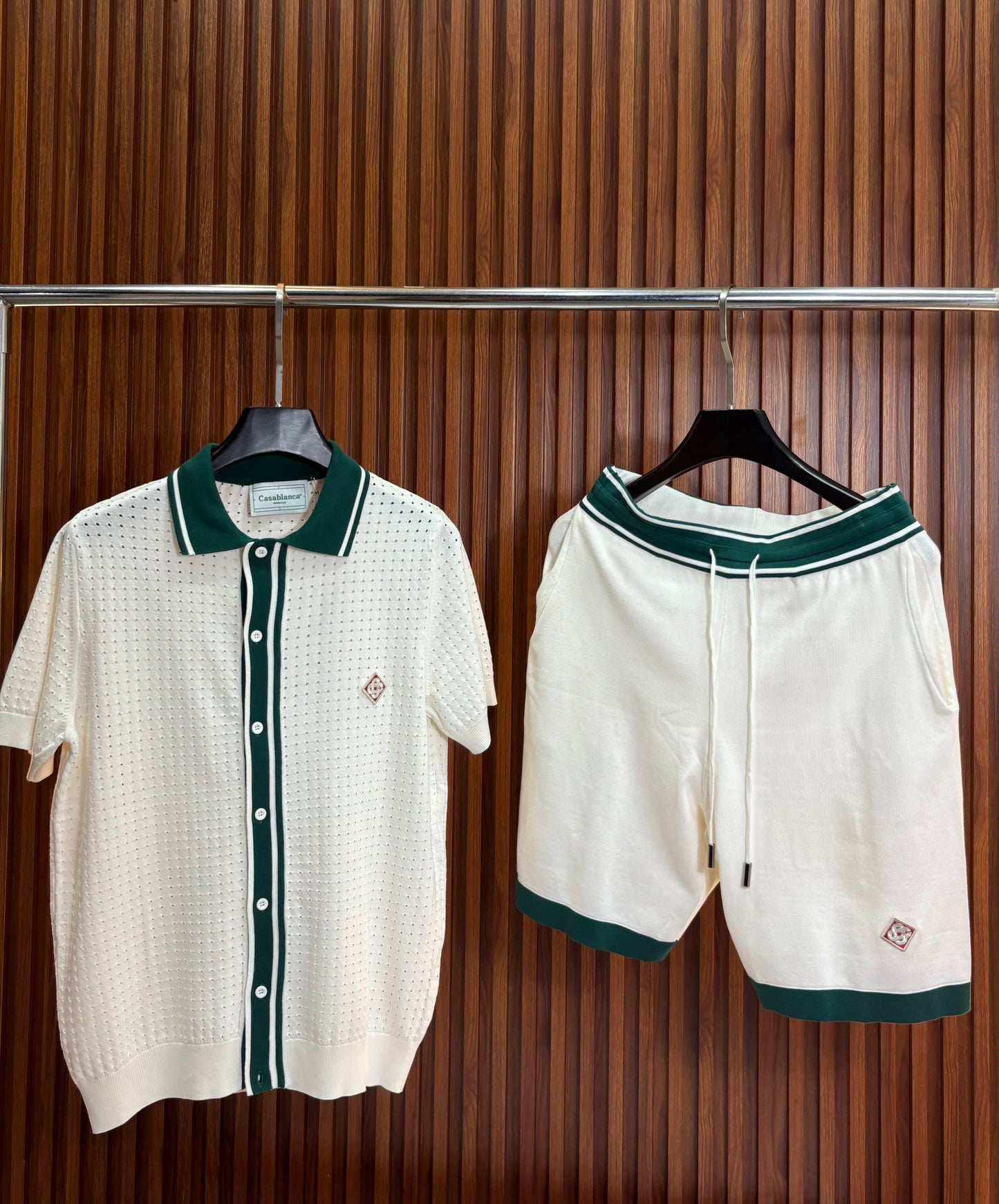 Conjunto de camisa y short CASA BLANCA